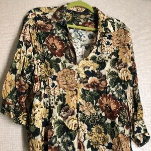 Zara Floral Blouse